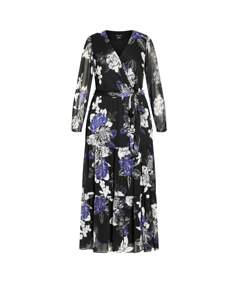 Front of plus size Maisie Epic Floral Dress by City Chic | Dia&Co | dia_product_style_image_id:187148
